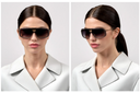 Dita - Mach Eight | Satin Crystal Grey - White Gold - Yellow Gold