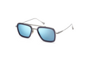 Dita - Flight.006 Smoke Grey Crystal - Black Palladium