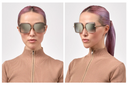 Dita - Narcissus | Satin Crystal Grey - White Gold
